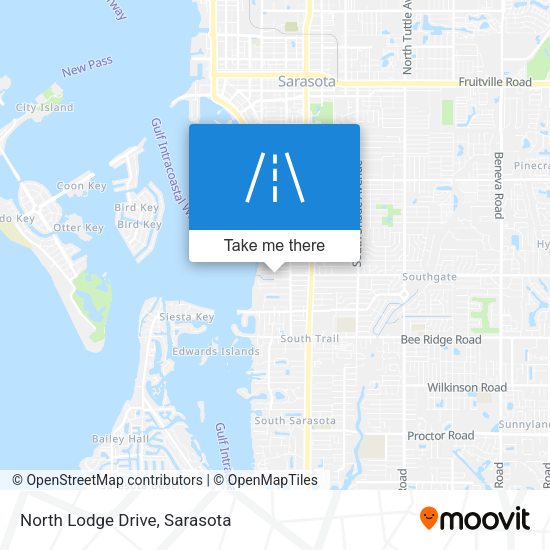 Mapa de North Lodge Drive