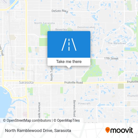 Mapa de North Ramblewood Drive