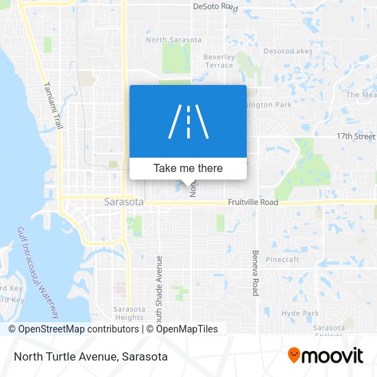 Mapa de North Turtle Avenue