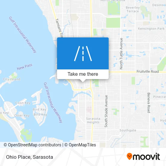 Ohio Place map