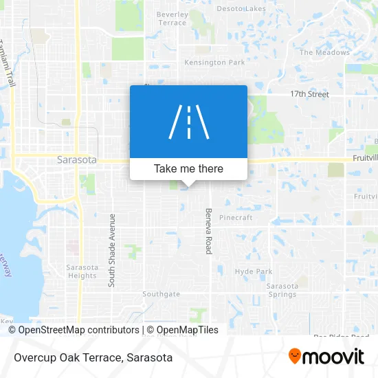 Overcup Oak Terrace map