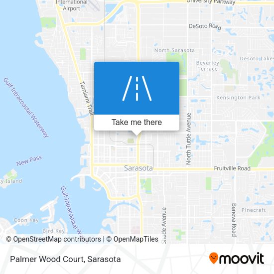 Mapa de Palmer Wood Court