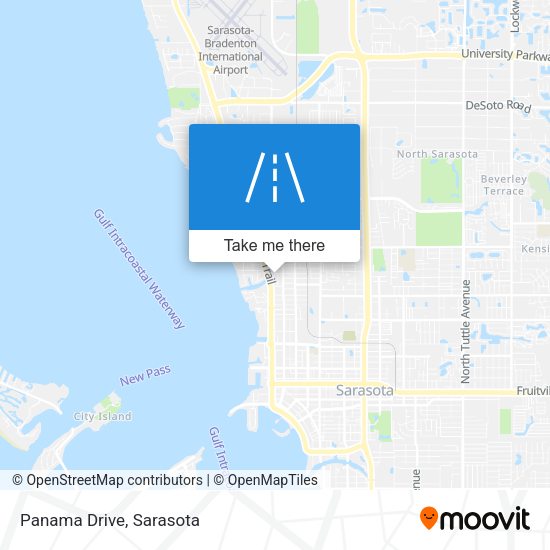 Mapa de Panama Drive