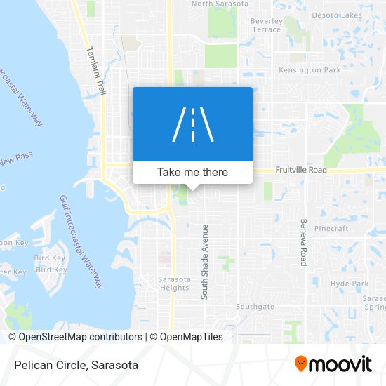 Mapa de Pelican Circle
