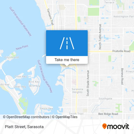 Platt Street map