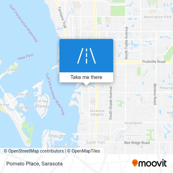 Pomelo Place map