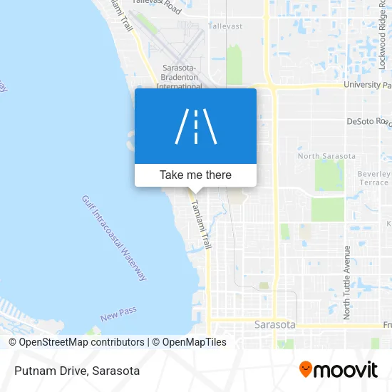 Putnam Drive map