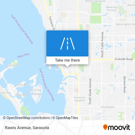Rawls Avenue map