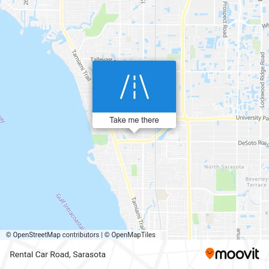 Rental Car Road map