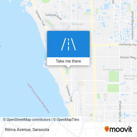 Rilma Avenue map