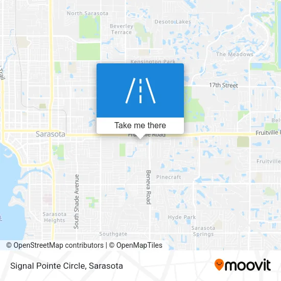 Signal Pointe Circle map