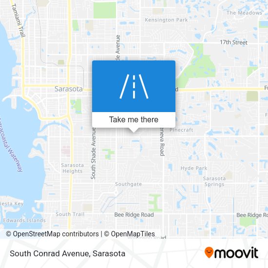 Mapa de South Conrad Avenue