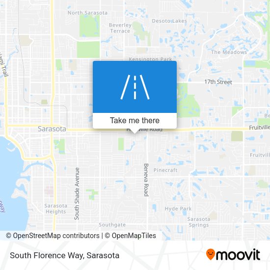 South Florence Way map