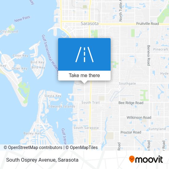 Mapa de South Osprey Avenue