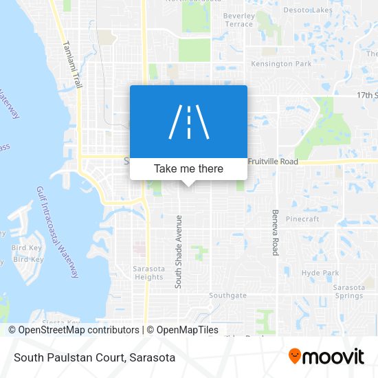 South Paulstan Court map
