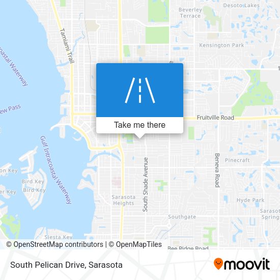 Mapa de South Pelican Drive