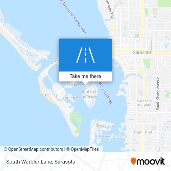 Mapa de South Warbler Lane