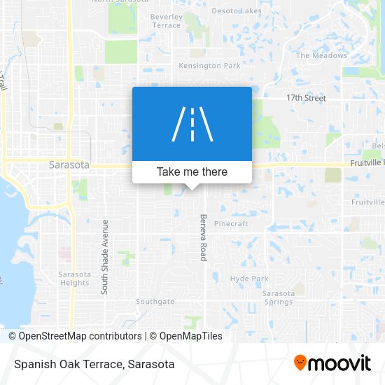 Mapa de Spanish Oak Terrace