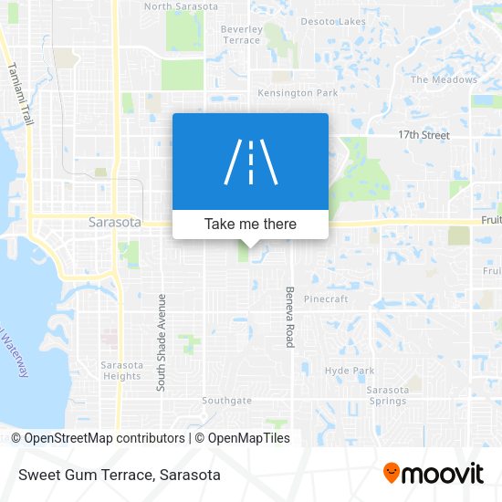 Sweet Gum Terrace map