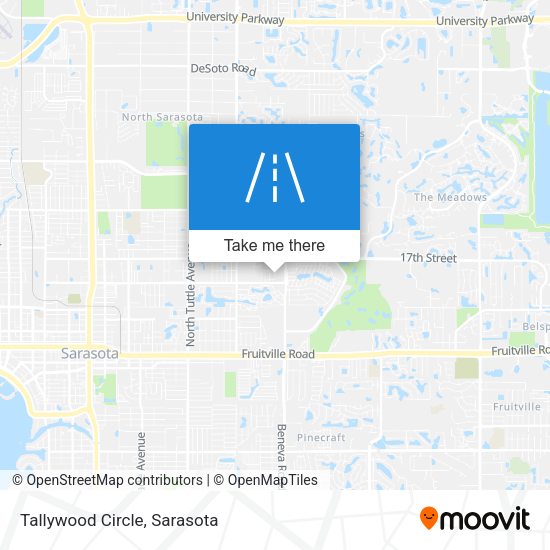 Mapa de Tallywood Circle