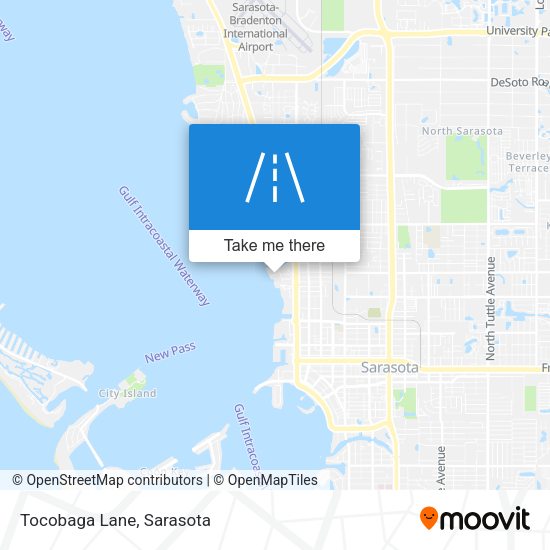 Mapa de Tocobaga Lane