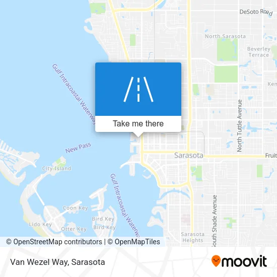 Van Wezel Way map
