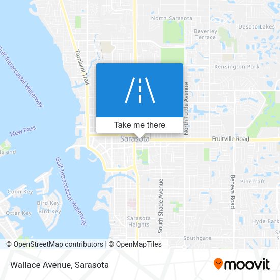 Mapa de Wallace Avenue