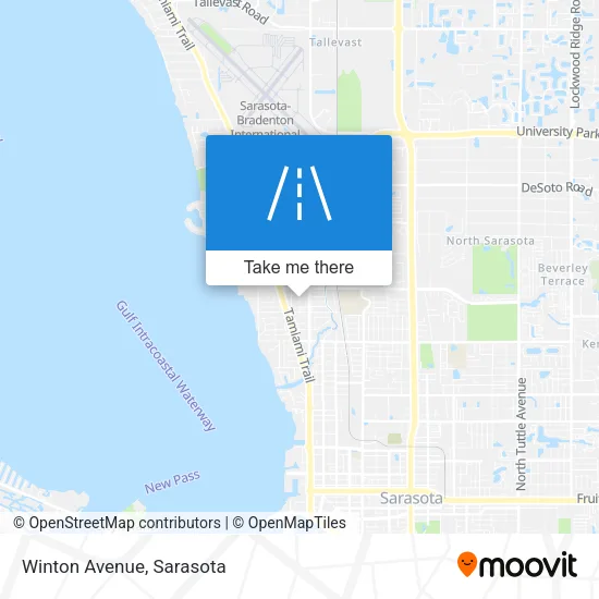 Winton Avenue map