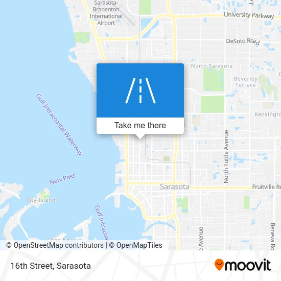 16th Street map