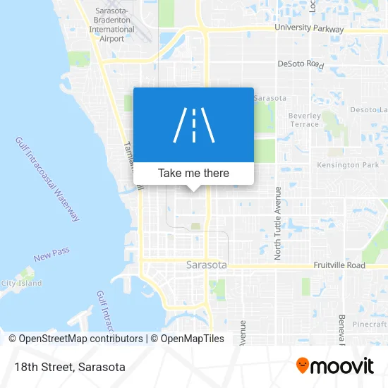 18th Street map