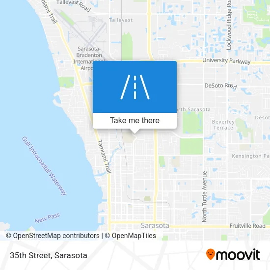 35th Street map