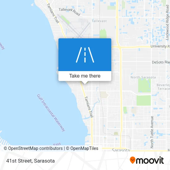 41st Street map