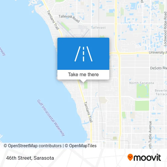 46th Street map