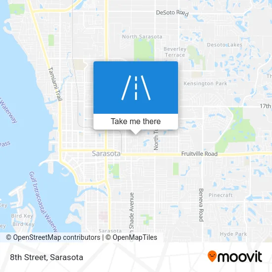 8th Street map