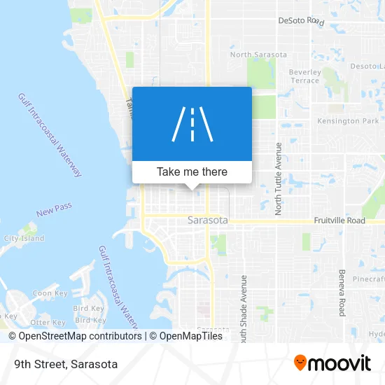 9th Street map