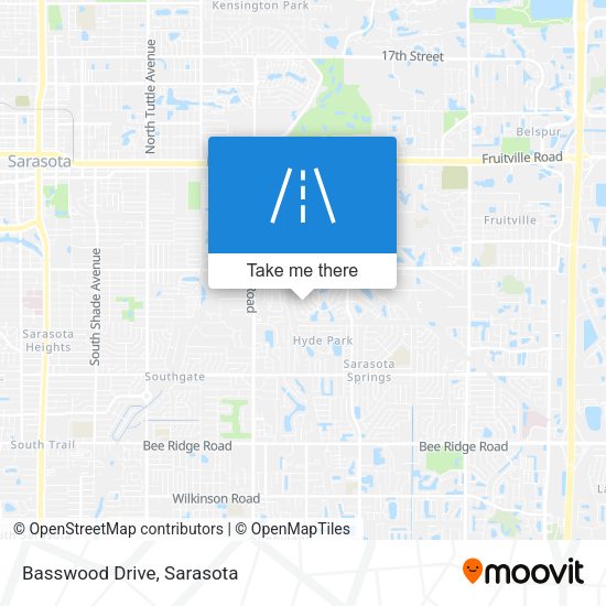 Mapa de Basswood Drive