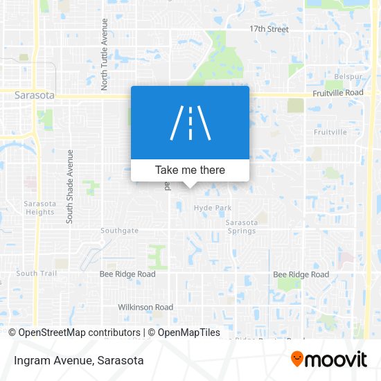 Mapa de Ingram Avenue