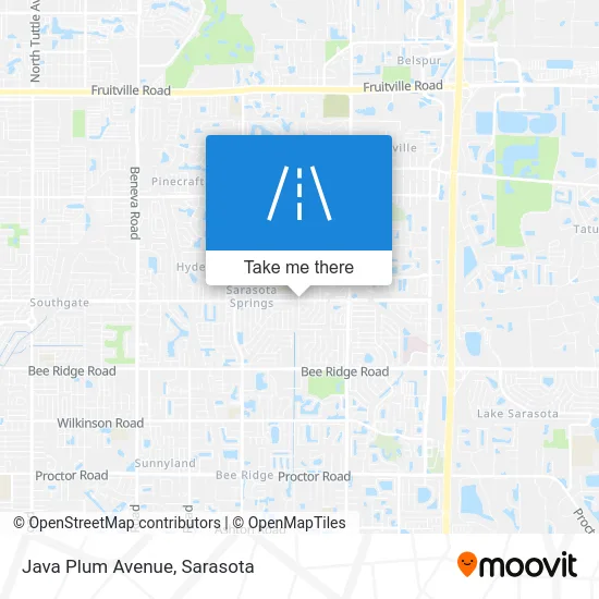 Java Plum Avenue map