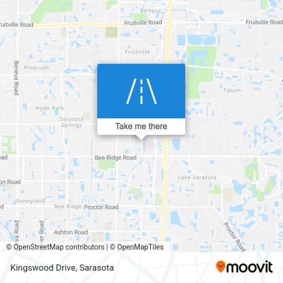 Mapa de Kingswood Drive