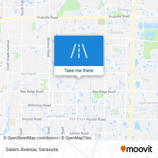 Mapa de Salem Avenue