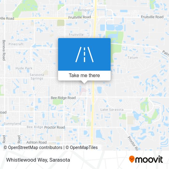 Mapa de Whistlewood Way