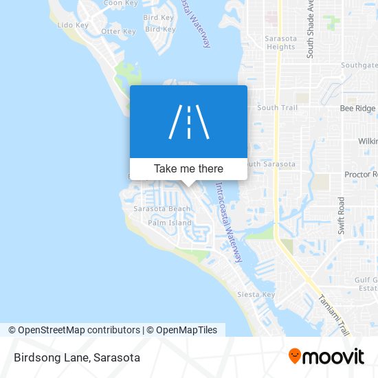 Birdsong Lane map