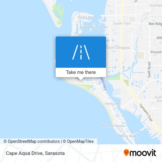 Mapa de Cape Aqua Drive