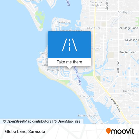 Mapa de Glebe Lane