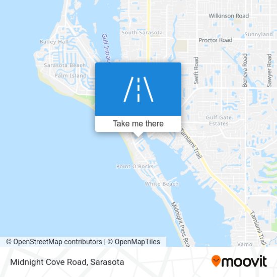 Midnight Cove Road map