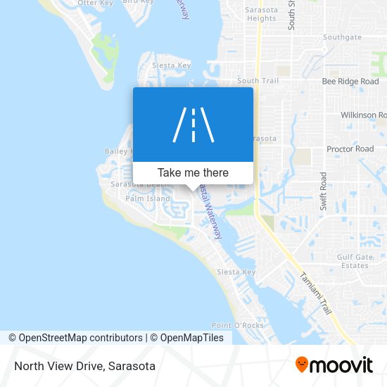 Mapa de North View Drive