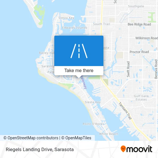 Riegels Landing Drive map