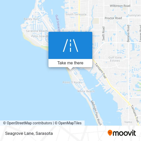 Seagrove Lane map