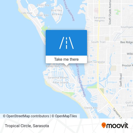 Mapa de Tropical Circle
