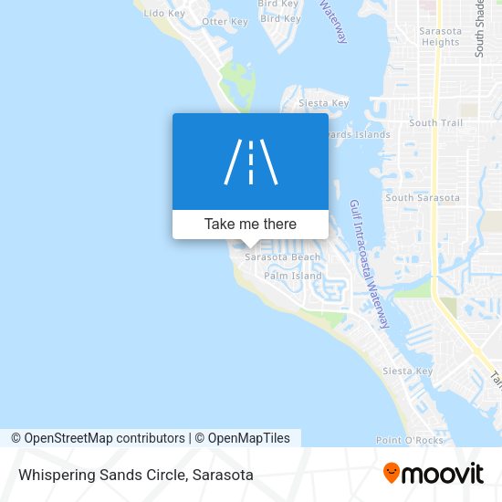 Mapa de Whispering Sands Circle